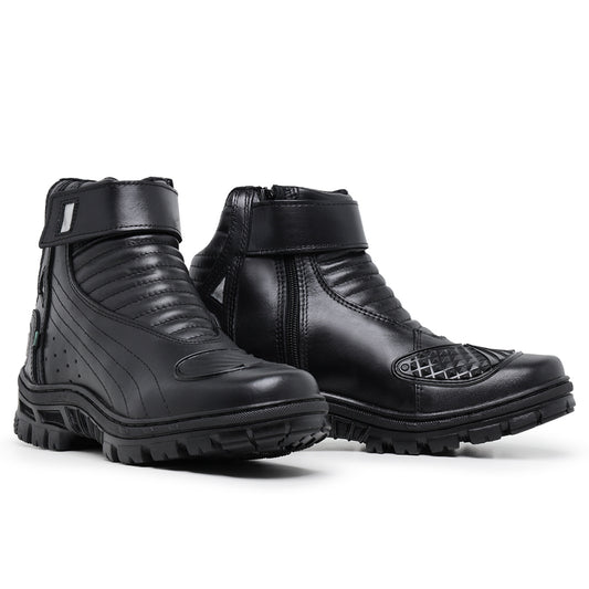 Acero Race Motorcyclist Boot Leather
