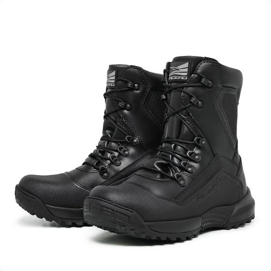 Acero Titanium Tactical Military Boot Leather