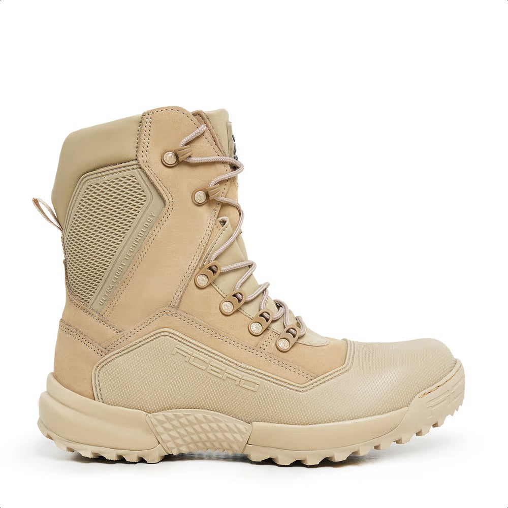 Acero Titanium Tactical Military Boot Leather