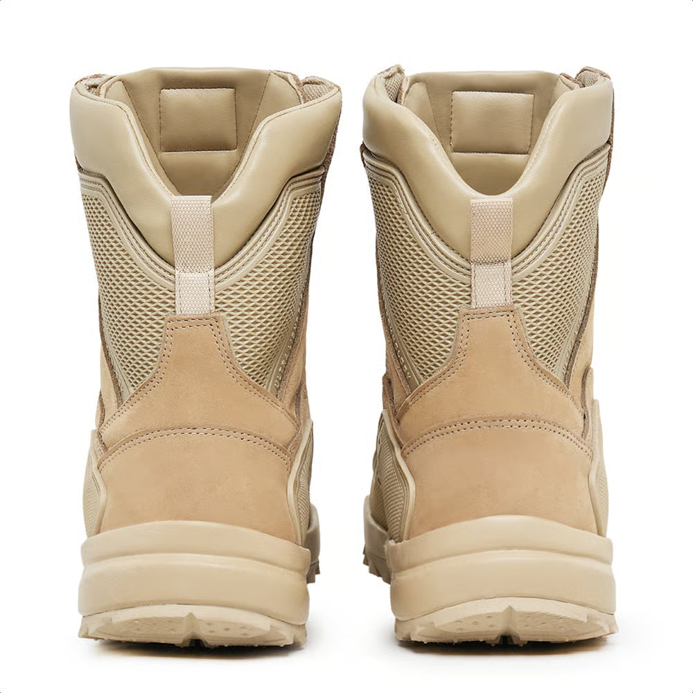 Acero Titanium Tactical Military Boot Leather
